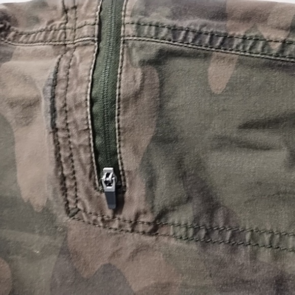 Camouflage Light Weight Soft Cotton Canvas Camo Cargo Joggers Pockets - Picture 7 of 16